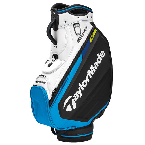 Compare prices on TaylorMade 2021 Tour Golf Cart Bag - Black White Blue