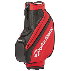TaylorMade Stealth Golf Tour Staff Bag - Black Red