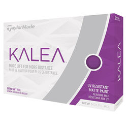 TaylorMade Ladies Kalea Matte Golf Balls - Purple