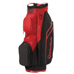 TaylorMade Lite Golf Cart Bag - Black Red