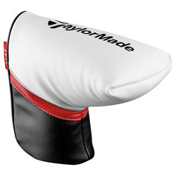 TaylorMade Putter Headcover - White Black Red