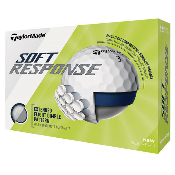 Compare prices on TaylorMade Soft Response Personalised Logo Golf Balls - White