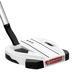 TaylorMade Spider EX Ghost White Flow Neck Golf Putter - Left Handed