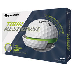 TaylorMade Tour Response Golf Balls - White