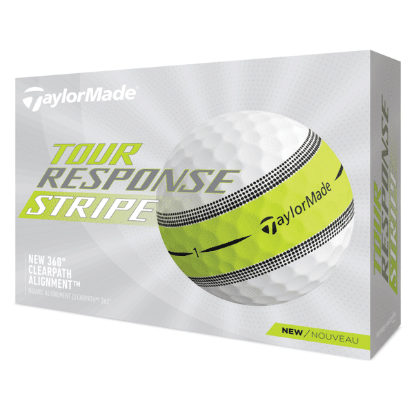 Compare prices on TaylorMade Tour Response Stripe Golf Balls 2022