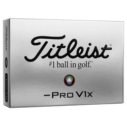 Titleist Pro V1 X Left Dash Golf Balls - White