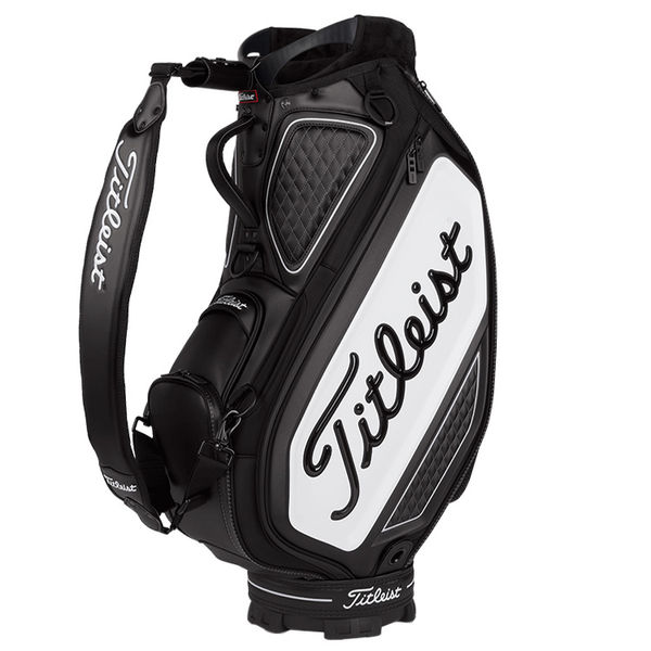 Compare prices on Titleist Golf Tour Staff Bag - Black White