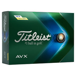 Titleist AVX Golf Balls - Yellow