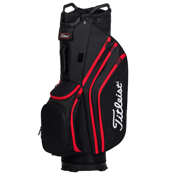 Compare prices on Titleist Cart 14 Lightweight Golf Cart Bag - Black Black Red