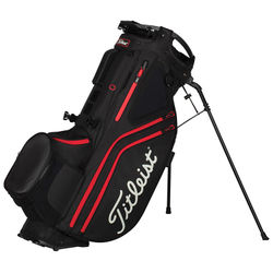 Titleist Hybrid 14 Golf Stand Bag - Black Black Red