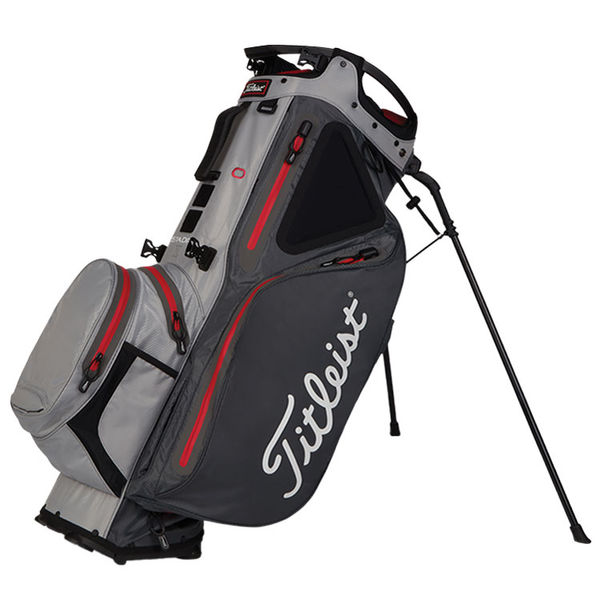 Compare prices on Titleist Hybrid 14 StaDry Golf Stand Bag - Charcoal Grey Red