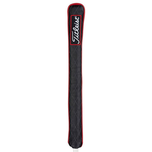 Compare prices on Titleist Jet Black Leather Alignment Stick Headcover - Black Red