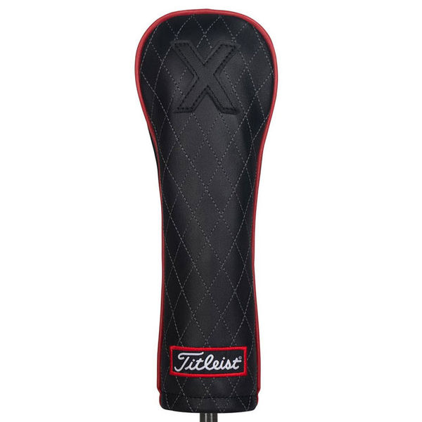 Compare prices on Titleist Jet Black Leather Hybrid Headcover - Black Red