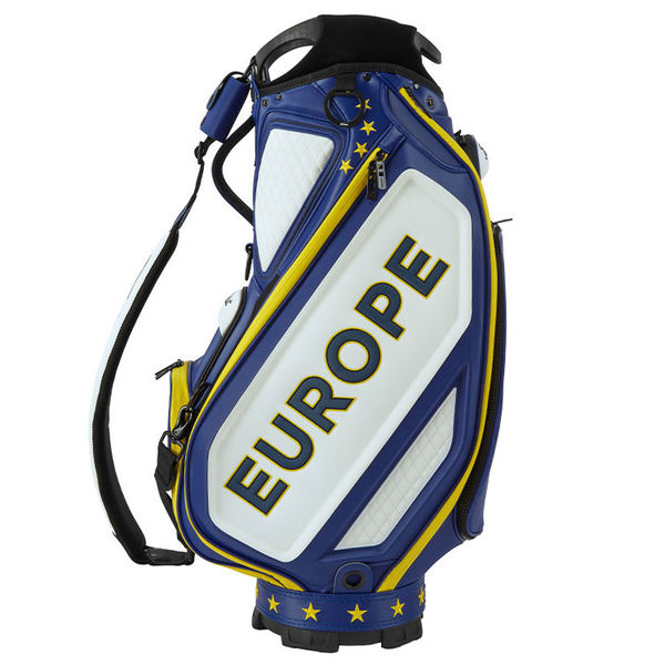 Compare prices on Titleist LE Ryder Cup Golf Tour Staff Bag - Blue White Yellow