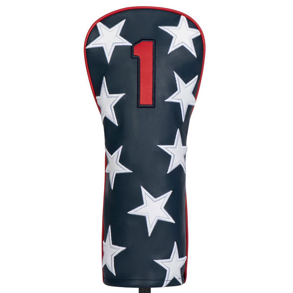 Compare prices on Titleist Leather Stars & Stripes Driver Headcover - Blue White Red