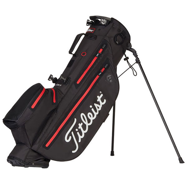 Compare prices on Titleist Players 4 StaDry Golf Stand Bag - Black Black Red
