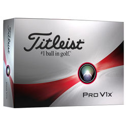 Titleist Pro V1x High Number Golf Balls - White