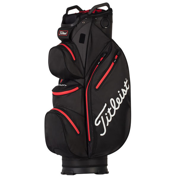 Compare prices on Titleist StaDry 14 Golf Cart Bag - Black Red