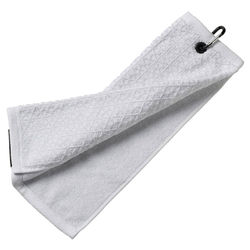 Titleist Tri-Fold Cart Golf Towel - White