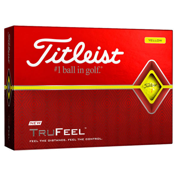 Compare prices on Titleist TruFeel Balls Personalised Text Golf Balls - Yellow