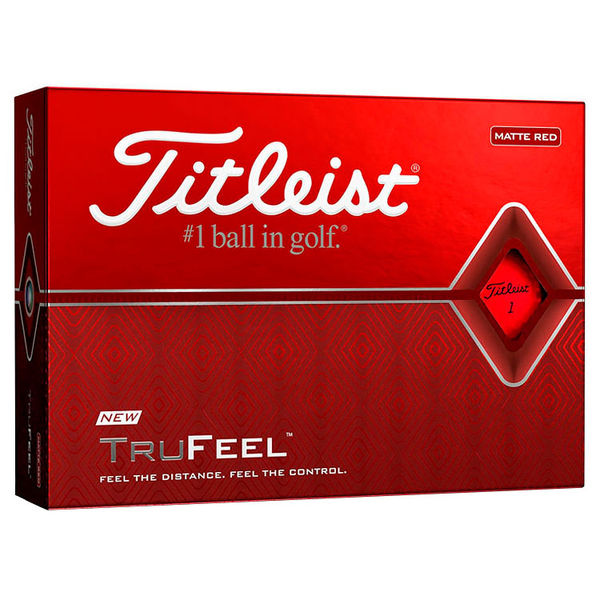 Compare prices on Titleist TruFeel Matte Golf Balls - Red