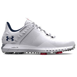 Under Armour HOVR Drive 2 Golf Shoes - White Metallic Silver Academy