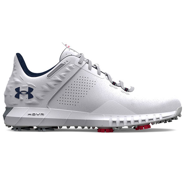 Compare prices on Under Armour HOVR Drive 2 Golf Shoes - White Metallic Silver Academy