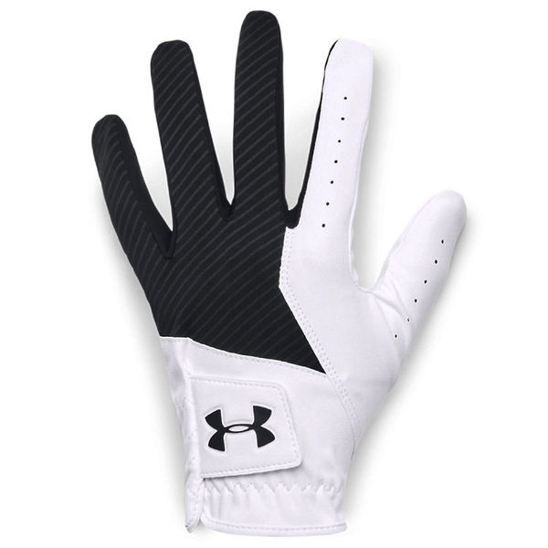 Compare prices on Under Armour Medal Golf Glove - Black White Black