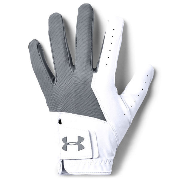 Compare prices on Under Armour Medal Golf Glove - White Steel