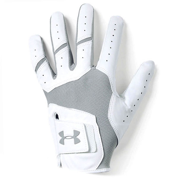 Compare prices on Under Armour Tour Cool Golf Glove - White Steel