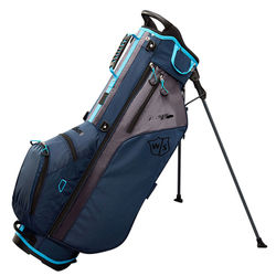 Wilson Staff Feather Golf Stand Bag - Navy Charcoal Blue
