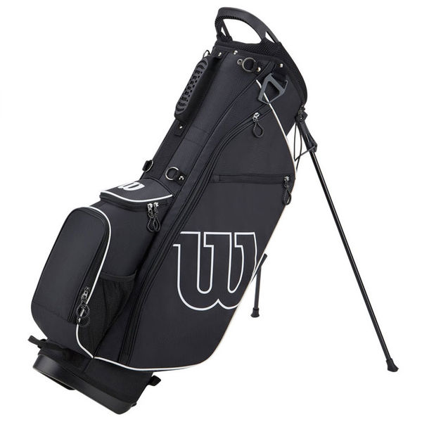Compare prices on Wilson Prostaff Golf Stand Bag - Black White