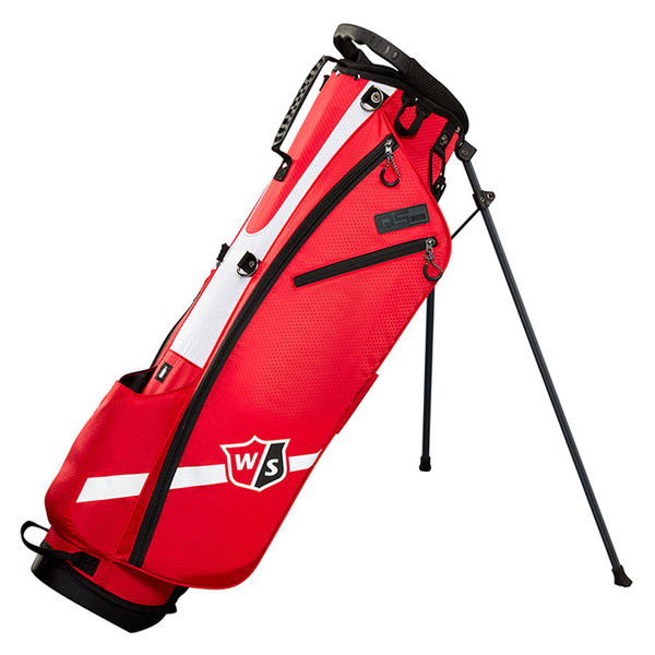 Compare prices on Wilson QS Golf Stand Bag - Red White Black