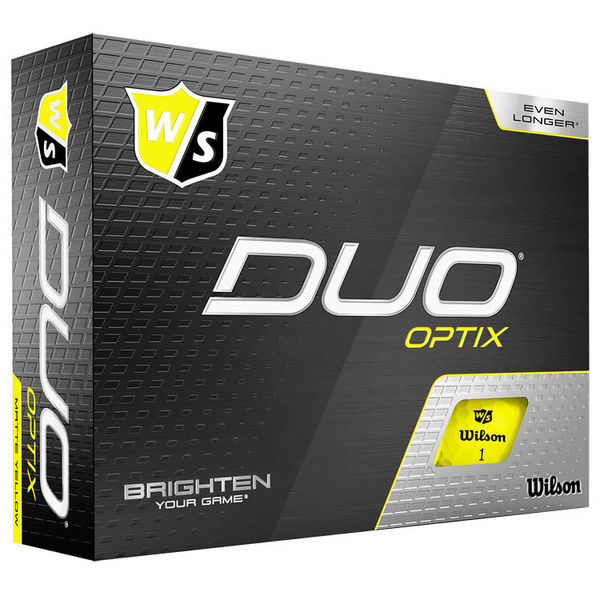 Compare prices on Wilson Staff Duo Optix Matte Golf Balls - Yellow