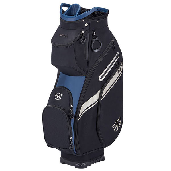 Compare prices on Wilson Staff EXO II Golf Cart Bag - Black Blue