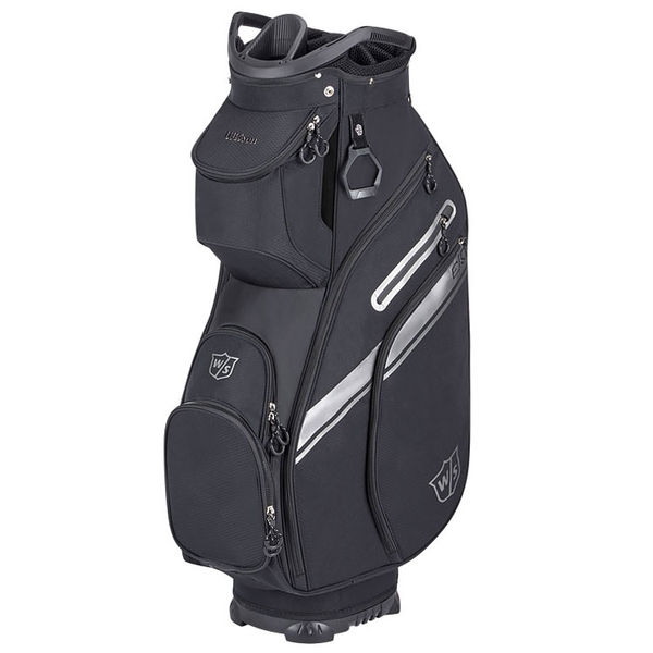 Compare prices on Wilson Staff EXO II Golf Cart Bag - Black Silver