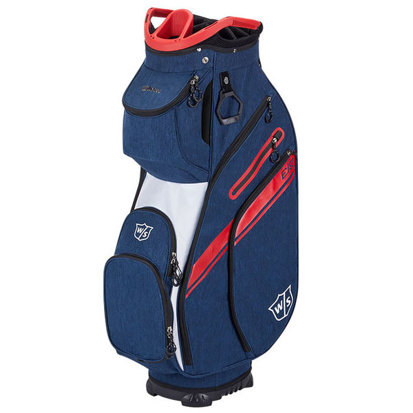 Compare prices on Wilson Staff EXO II Golf Cart Bag - Navy Red White