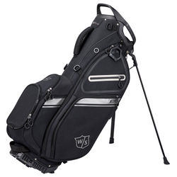 Wilson Staff EXO II Golf Stand Bag - Black Silver