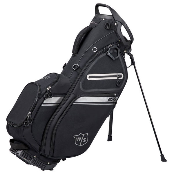 Compare prices on Wilson Staff EXO II Golf Stand Bag - Black Silver