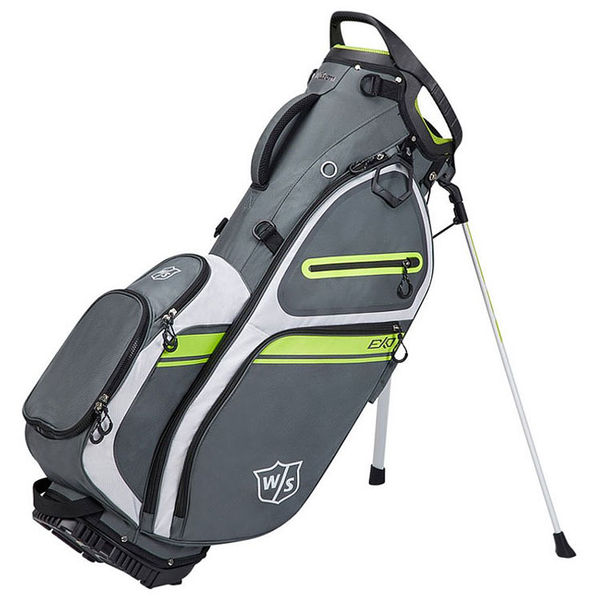 Compare prices on Wilson Staff EXO II Golf Stand Bag - Charcoal Lime