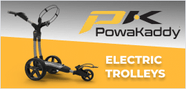 View wide range of Powakaddy Electric Trolleys at Compare Golf Prices